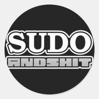 autocollant de sudo H4cked