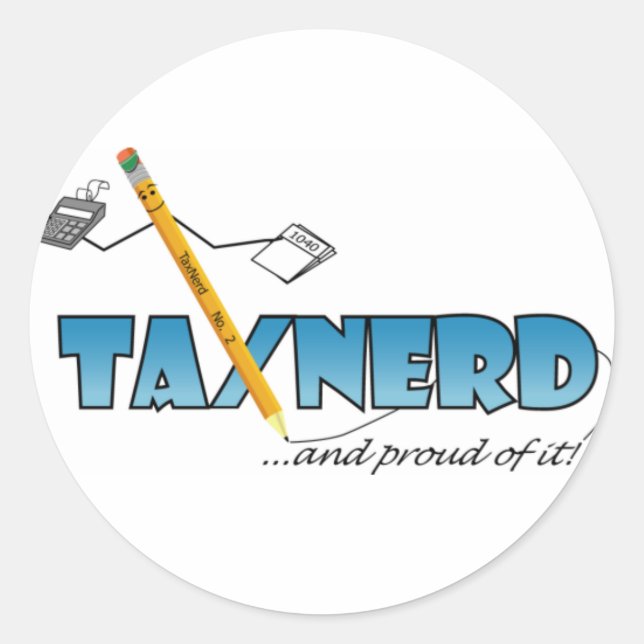 Autocollant de TaxNerd (Devant)