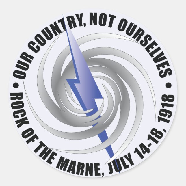 Autocollant de tempête TF (Devant)