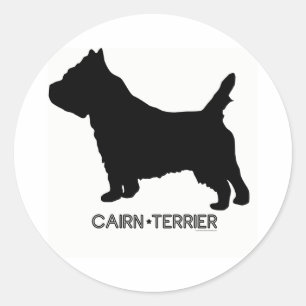Autocollant de Terrier de cairn