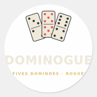 Autocollant de titre DominoGue