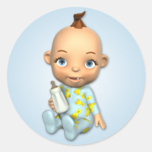Autocollant de Toon de bébé