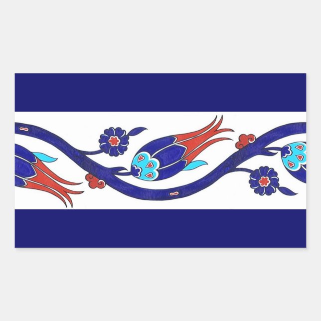 autocollant de tulipe turc (Devant)