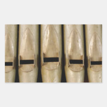 Autocollant de tuyaux d'orgue