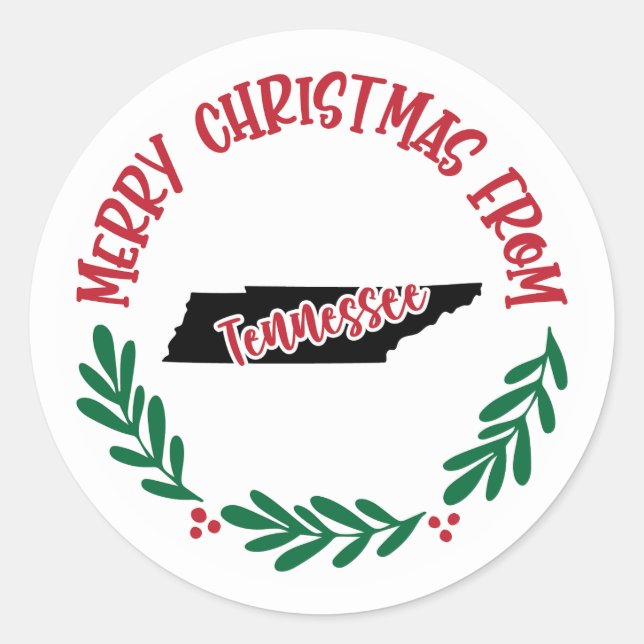 Autocollant de vacances du Tennessee (Devant)
