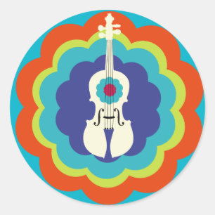 Autocollant de violon