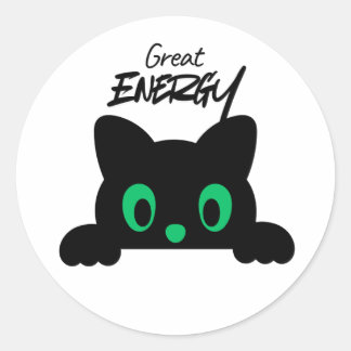 Autocollant de visage d'animal Kawaii minimal mign