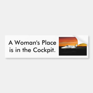 Autocollant De Voiture 03_CitationJetCJ2_sn525A-0140_e, Plac d'une femme…