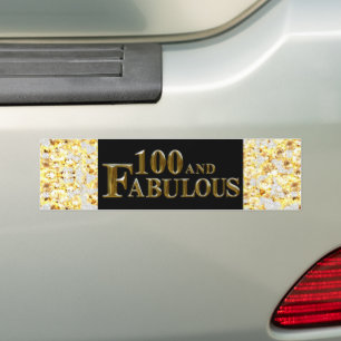 Autocollant De Voiture 100e anniversaire 