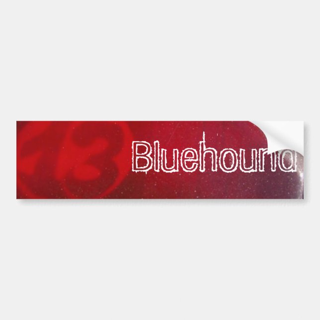 Autocollant De Voiture 13 Bumpersticker (Devant)