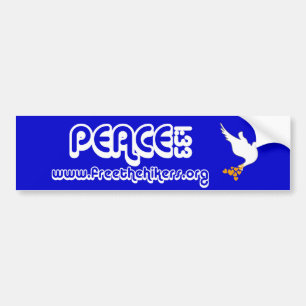 Autocollant De Voiture 1h33 Bumpersticker de paix