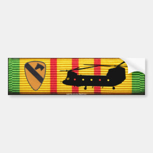 Autocollant De Voiture 1re division de cavalerie. Sticker pour pare-chocs