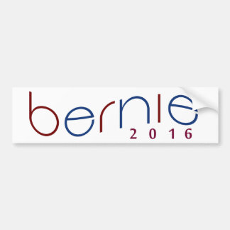 Autocollant De Voiture 2016 ponceuses de Bernie rouges, Bumpersticker