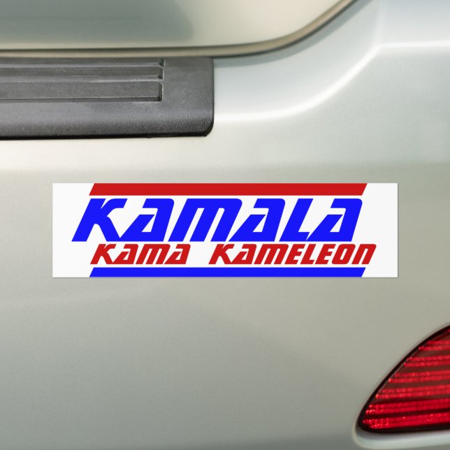 Autocollant De Voiture 2024 CHAMELEON FLIP-FLOP, président de KAMALA HARR (En voiture)