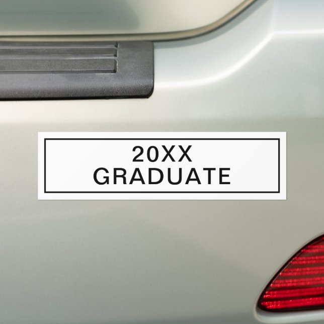 Autocollant De Voiture 2025 2026 Graduate Customize the Year Graduation (En voiture)