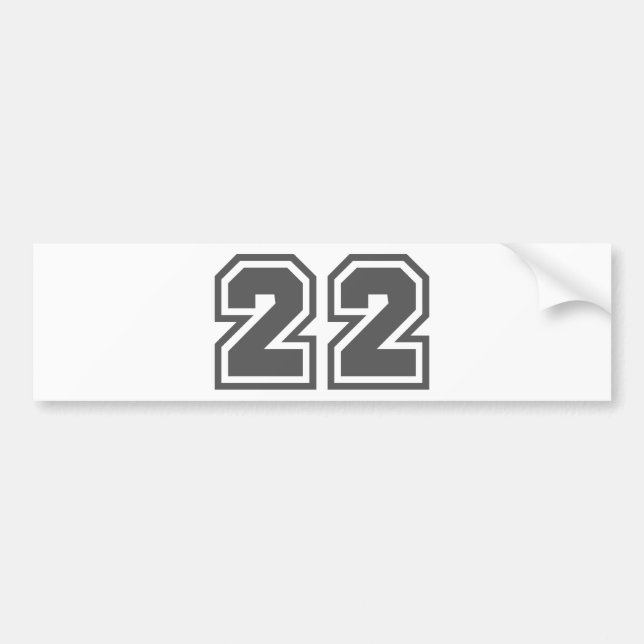 AUTOCOLLANT DE VOITURE 22 (Devant)