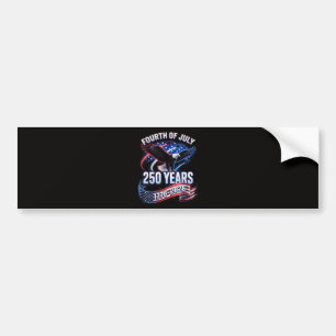 Autocollant De Voiture 250e anniversaire États-Unis 1776-2026 Patriotique