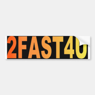 AUTOCOLLANT DE VOITURE 2FAST4U