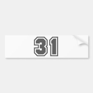 AUTOCOLLANT DE VOITURE 31