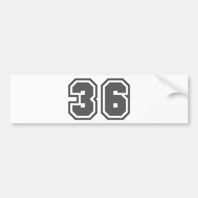 AUTOCOLLANT DE VOITURE 36 (Devant)