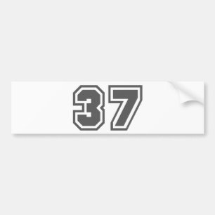 AUTOCOLLANT DE VOITURE 37