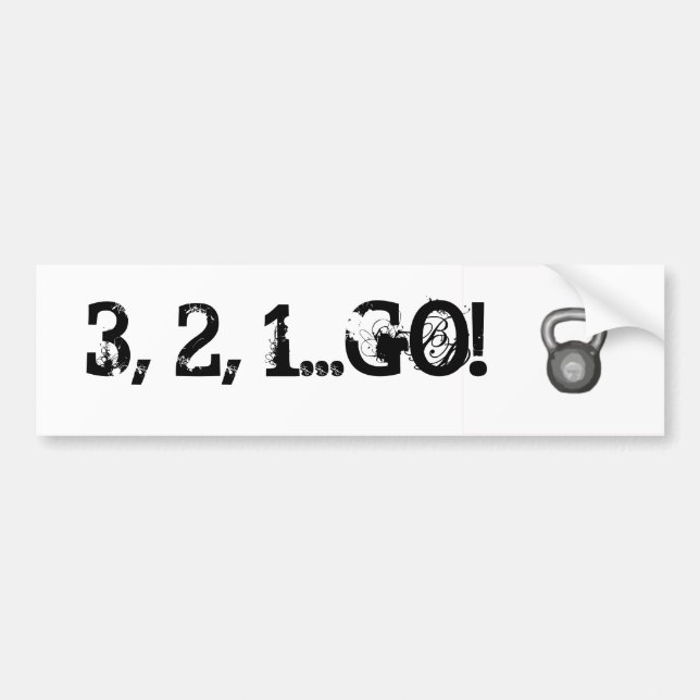 AUTOCOLLANT DE VOITURE 3,2,1… DISPARAISSENT (Devant)