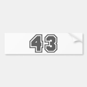 AUTOCOLLANT DE VOITURE 43