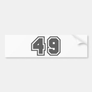 AUTOCOLLANT DE VOITURE 49