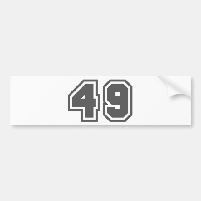 AUTOCOLLANT DE VOITURE 49 (Devant)