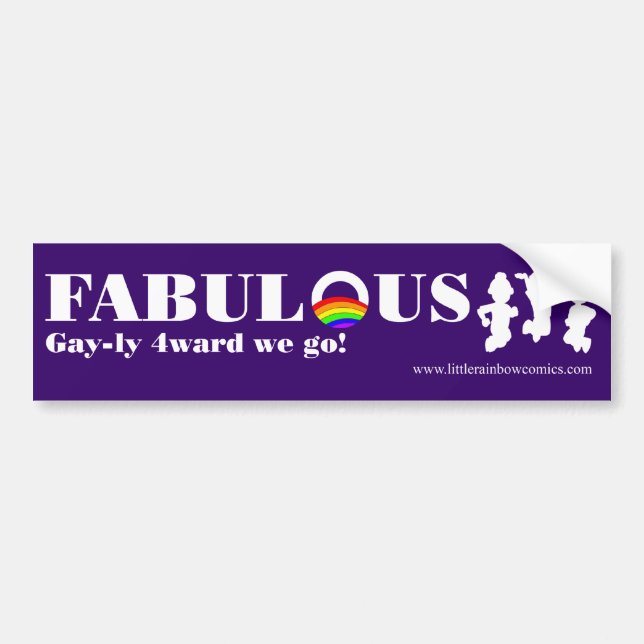 Autocollant De Voiture 4Ward fabuleux : LRC (Devant)