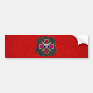 Autocollant De Voiture [500] Emblème des forces terrestres ukrainiennes