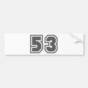 AUTOCOLLANT DE VOITURE 53