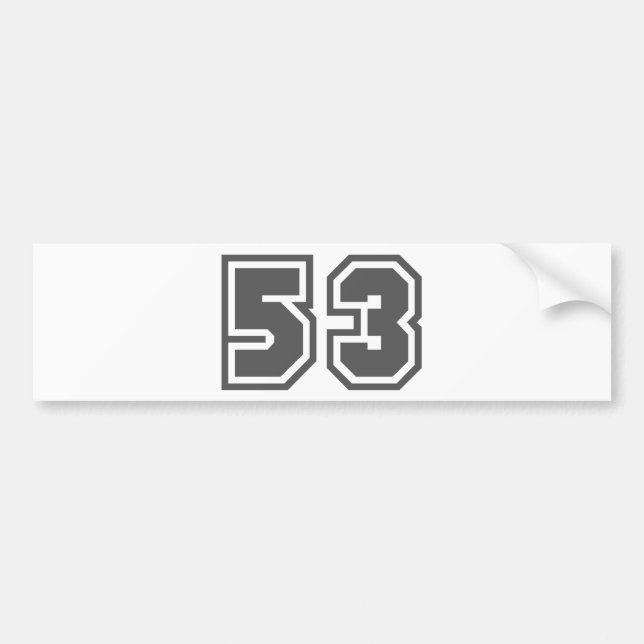 AUTOCOLLANT DE VOITURE 53 (Devant)