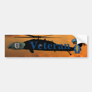Autocollant De Voiture 5e Bataillons des forces spéciales Berets verts SF