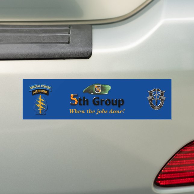 Autocollant De Voiture 5e Stick pare-chocs des Berets verts des forces sp (En voiture)