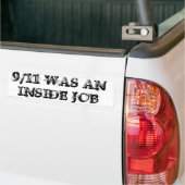Autocollant De Voiture 9/11 était un adhésif pour pare-chocs du travail (On Truck)