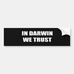 Autocollant De Voiture À Darwin nous faisons confiance