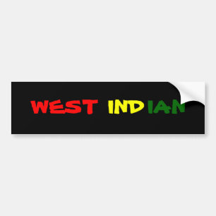 Autocollant De Voiture À l'ouest Indien