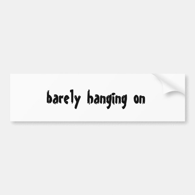 Autocollant De Voiture à peine accrochant dessus (Devant)