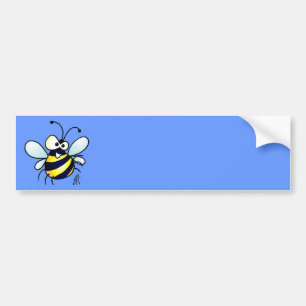 Autocollant De Voiture Abeille gaffante