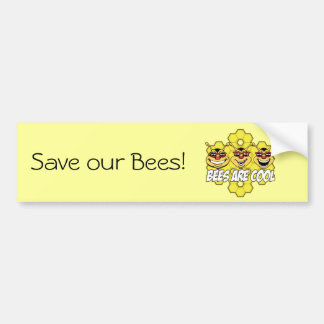 Autocollant De Voiture Abeilles fraîches