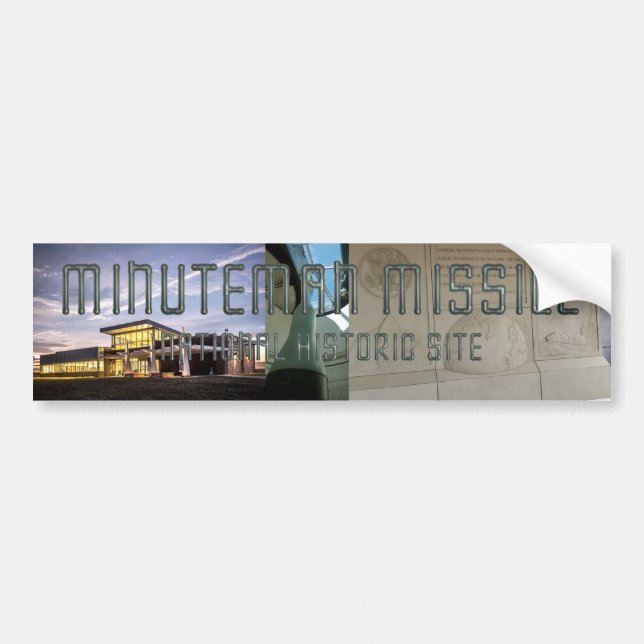 Autocollant De Voiture ABH Minuteman Missile (Devant)