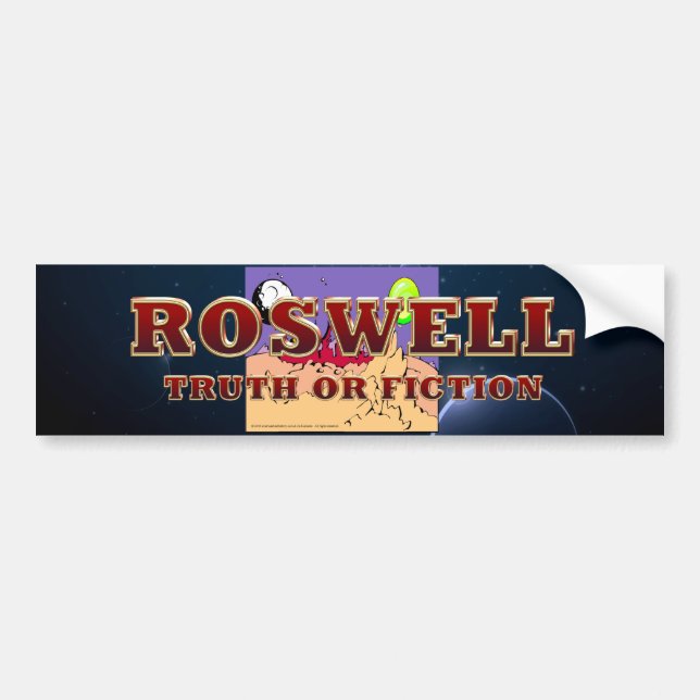 Autocollant De Voiture ABH Roswell (Devant)