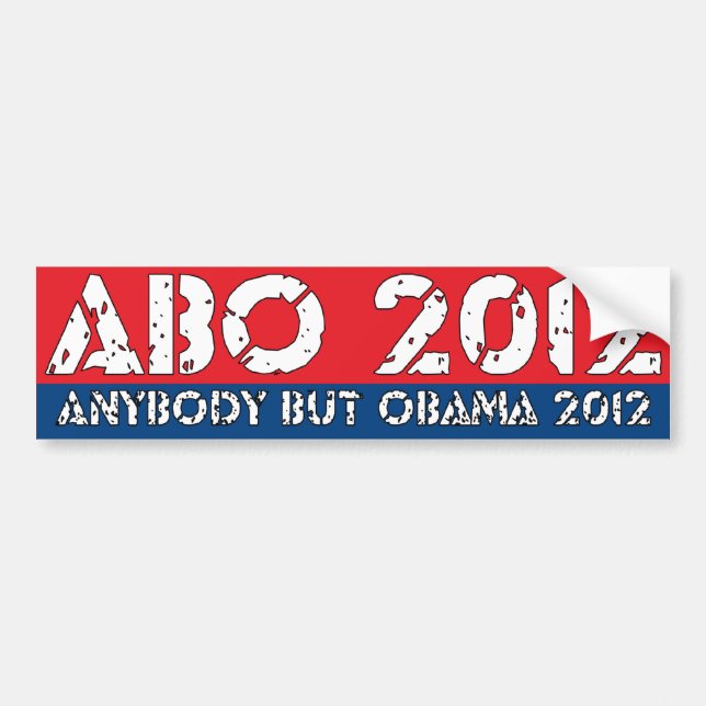 AUTOCOLLANT DE VOITURE ABO 2012 (Devant)