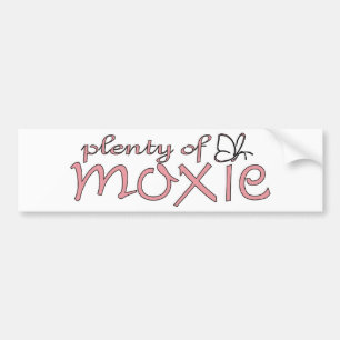 Autocollant De Voiture Abondance de moxie !