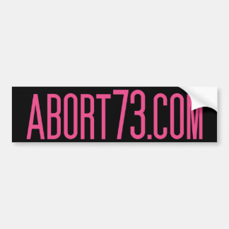 Autocollant De Voiture Abort73.com