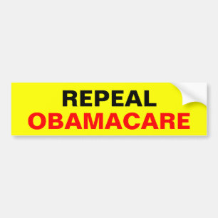 Autocollant De Voiture Abrogation Obamacare