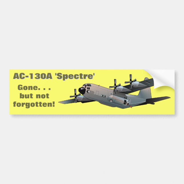 Autocollant De Voiture AC-130A "Spectre" (Devant)