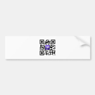 Autocollant De Voiture accessoires codés par QR de coutume de