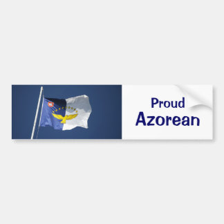 Autocollant De Voiture Açoréen fier